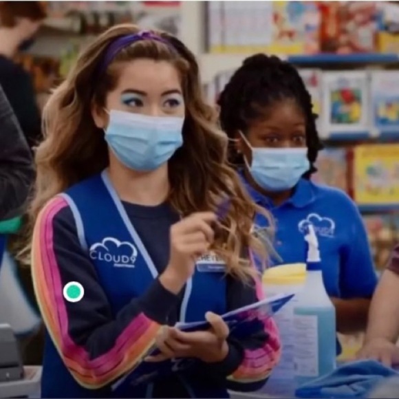 Aviator Nation Bolt Embroidery Classic Cropped Crew Sweatshirt - Picture 14 of 17